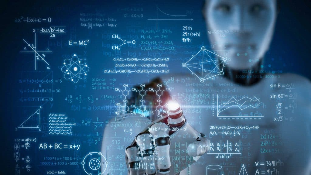 Equipe trabalhando com tecnologia